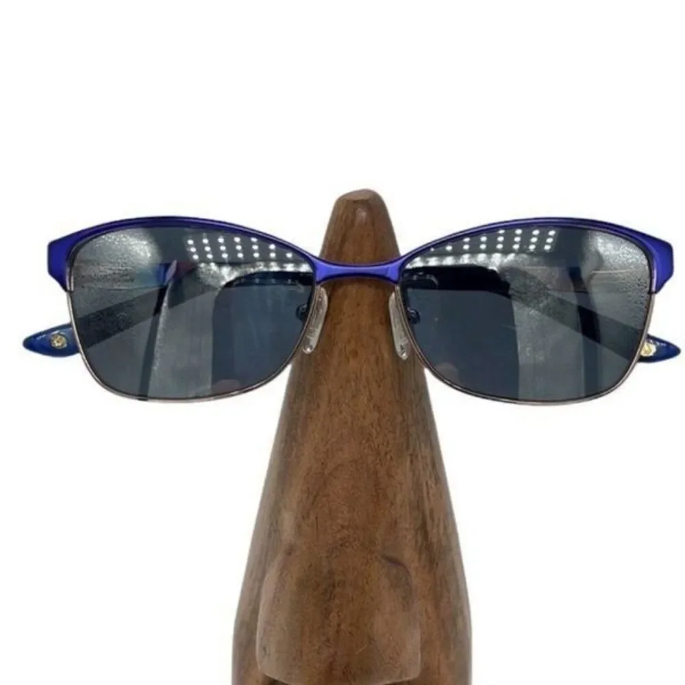 Bulova Nairobi Royal Blue Gold Top Rim  Eyeglasses Sunglasses